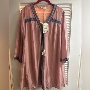 NWT Entro Women’s Pink 3/4 sleeve dress